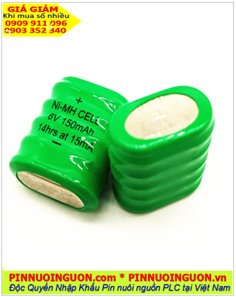 Pin sạc 5/V150H (6v-150mAh), Pin sạc NiMh 6v-150mAh (5/V150H) chính hãng |HÀNG CÓ SẲN